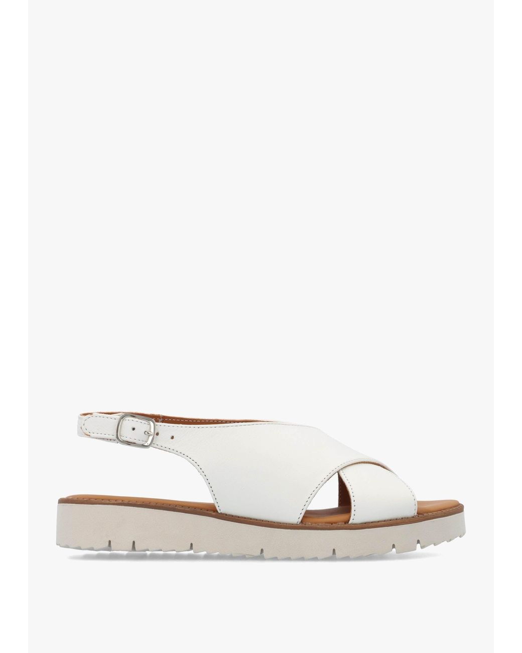 Daniel White Livia Cross Strap Sandals