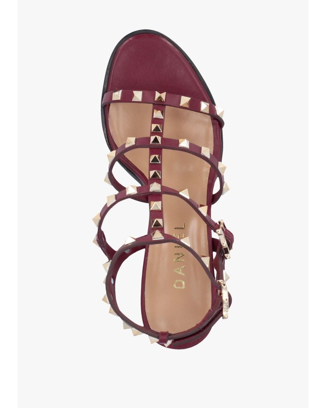 Daniel Pink Pitter Studded Block Heeled Sandals