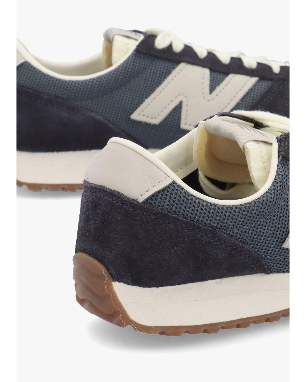 New Balance White 471 Phantom Graphite Trainers