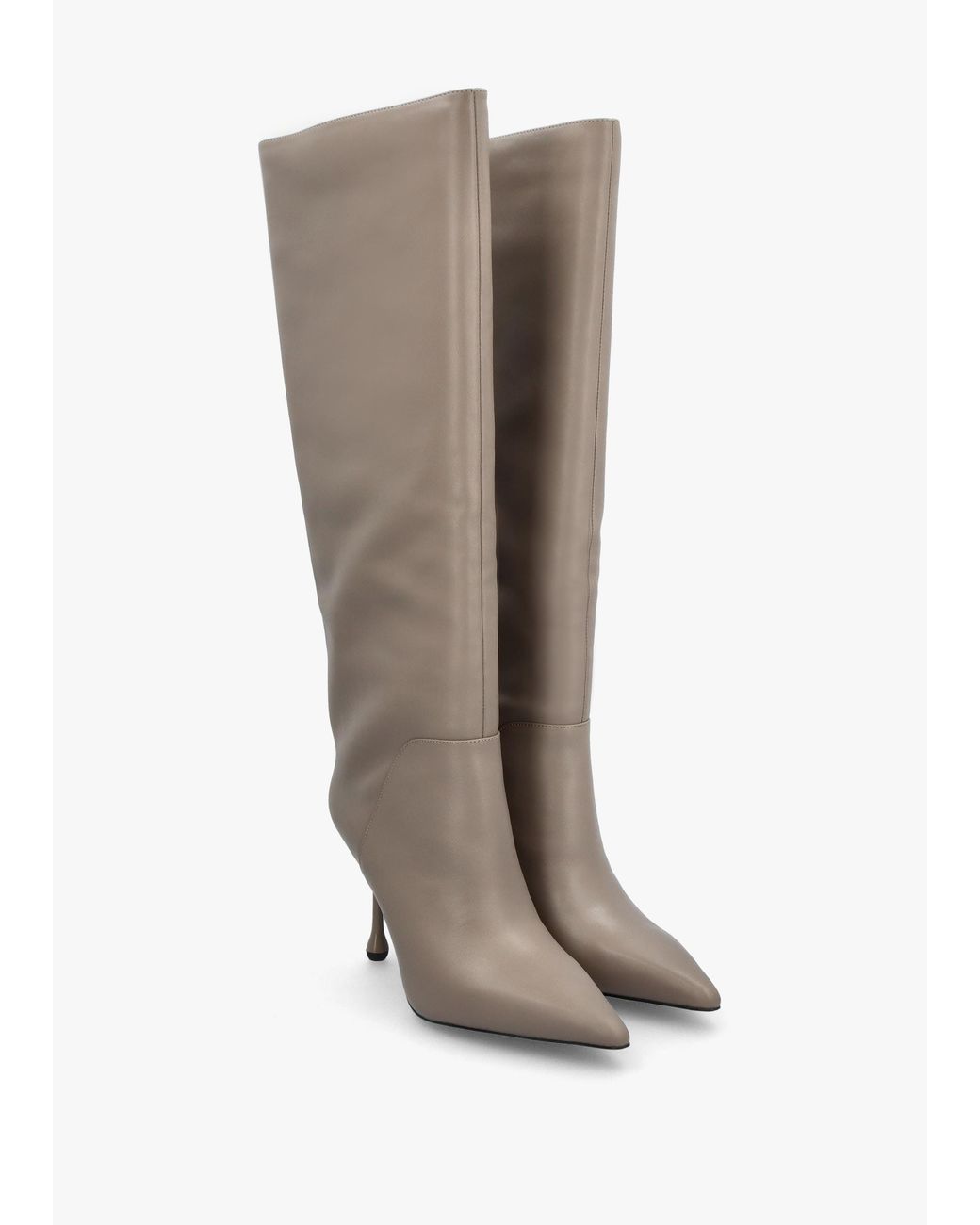 Daniel White Elodie Sculpted Heel Knee Boots