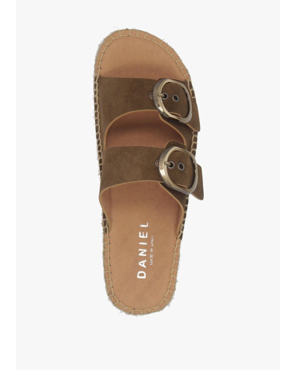 Daniel Brown Jander Flatform Espadrille Mules
