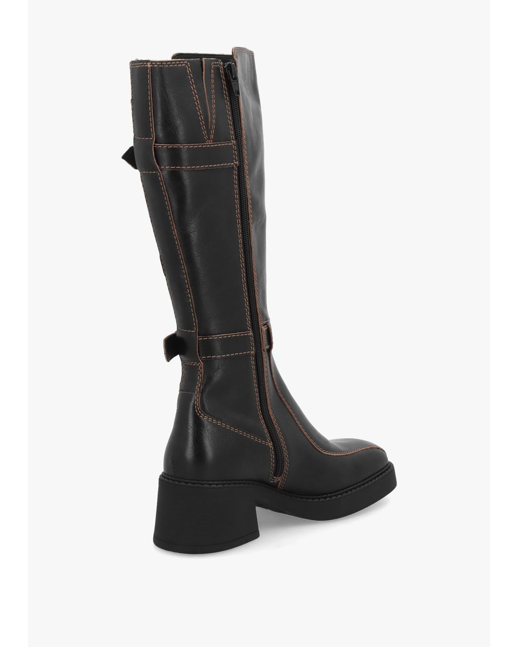 Miista Black Jarmila Knee Boots