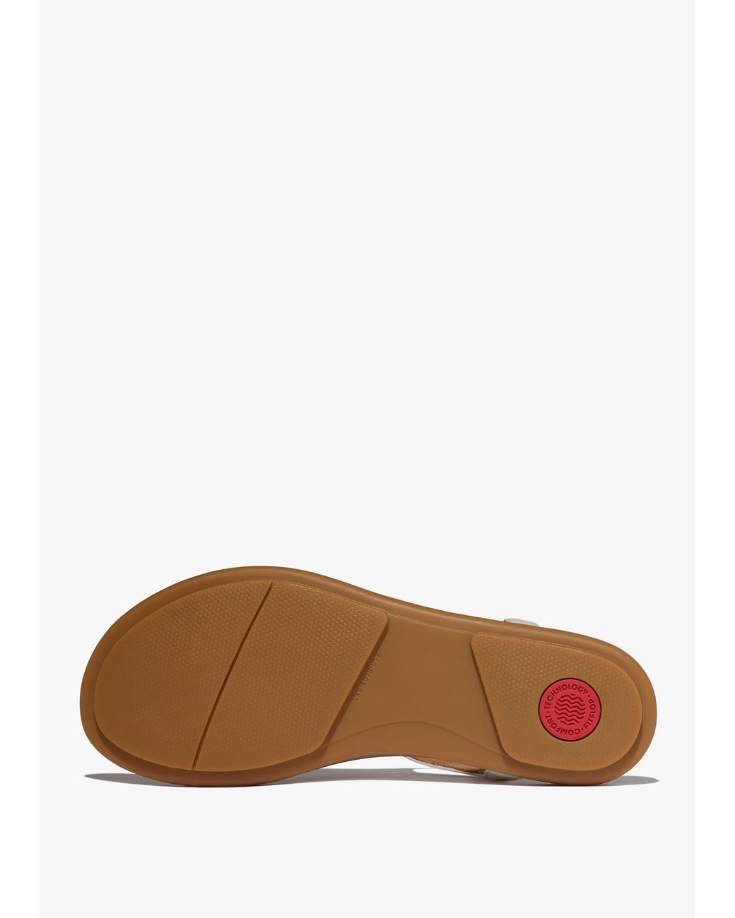 Fitflop White Gracie Ultra Jewel Ultra Leather T-Bar Sandals