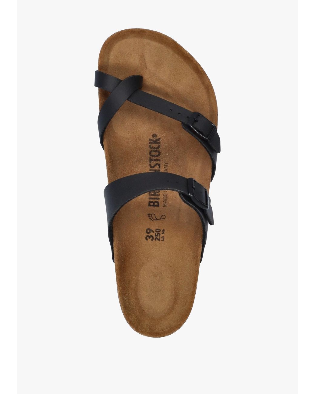 Birkenstock White Mayari Birko-Flor Thong Sandals