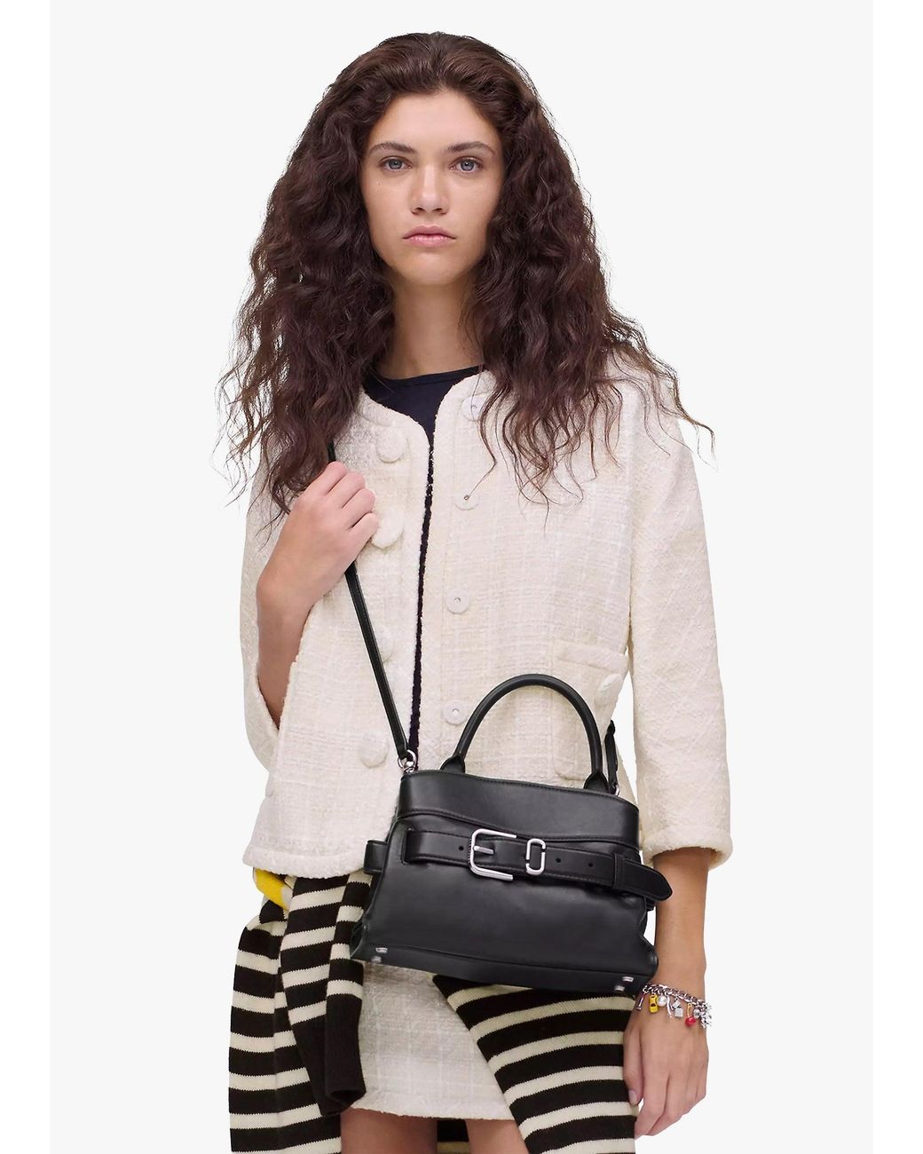Marc Jacobs Black The Dakota Small Satchel Bag