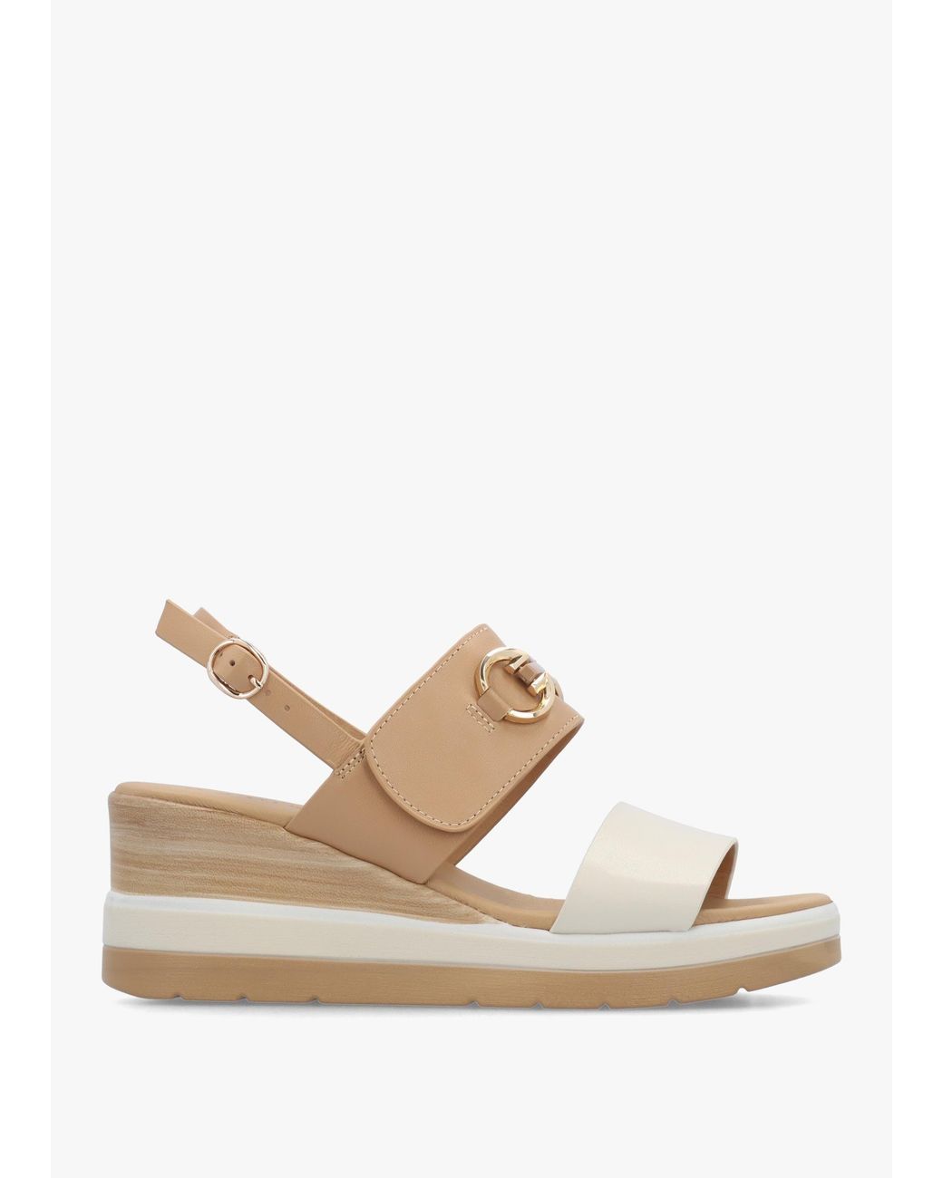 Daniel White Rovell Snaffle Low Wedge Sandals
