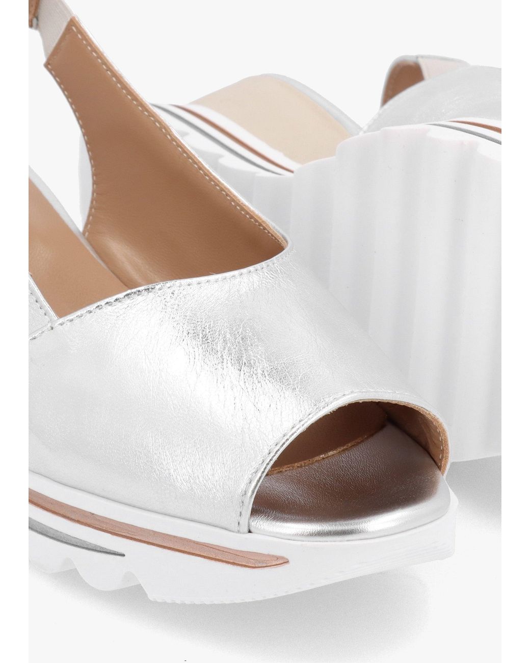 Daniel White Canna Peep Toe Wedge Sandals