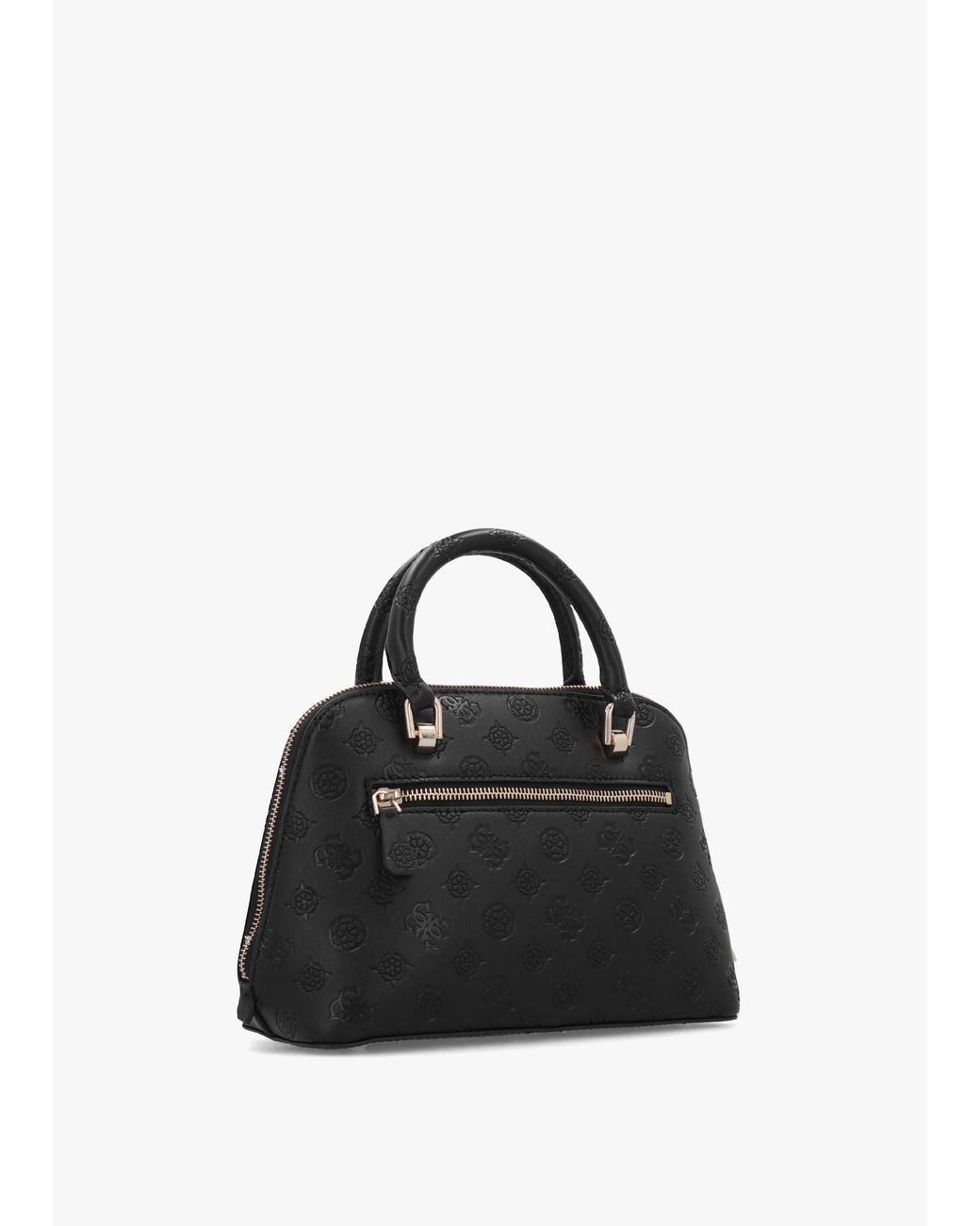 Guess Black Dita Dome Satchel Bag