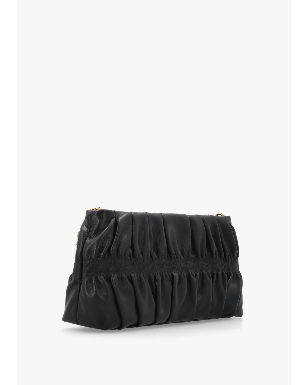 Love Moschino White Cinched Shoulder Bag