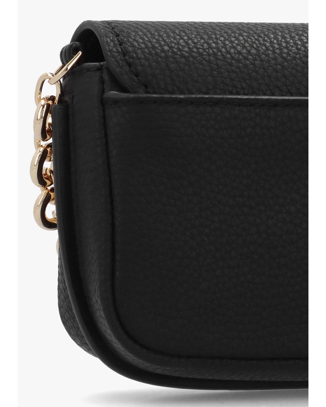 Michael Kors Black Nolita Small Pebbled Leather Cross-Body Bag