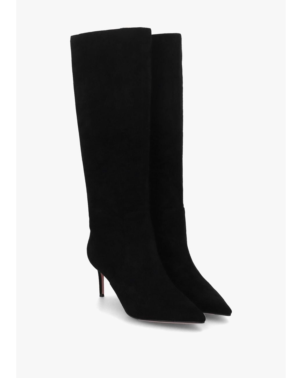 Daniel Black Saffia Slim Heel Knee Boots
