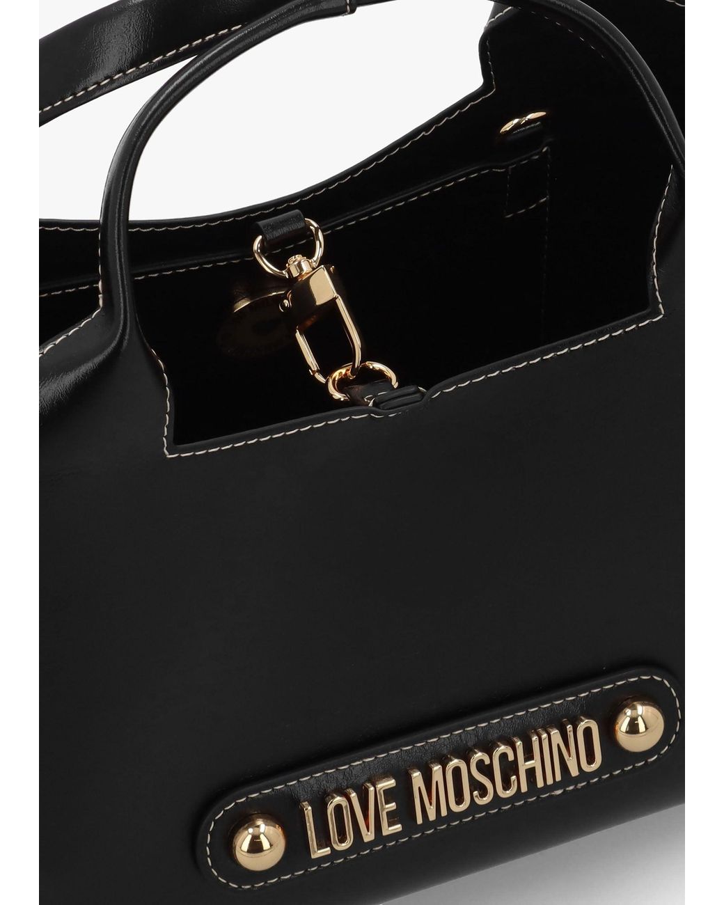 Love Moschino Black Maxi Nero Shopper Bag