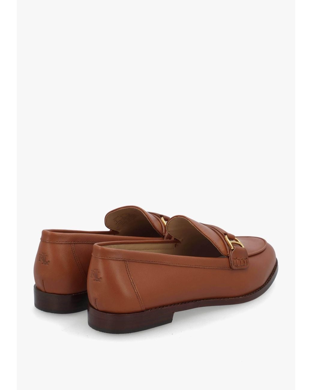 Ralph Lauren Brown Tasha Lauren Loafers