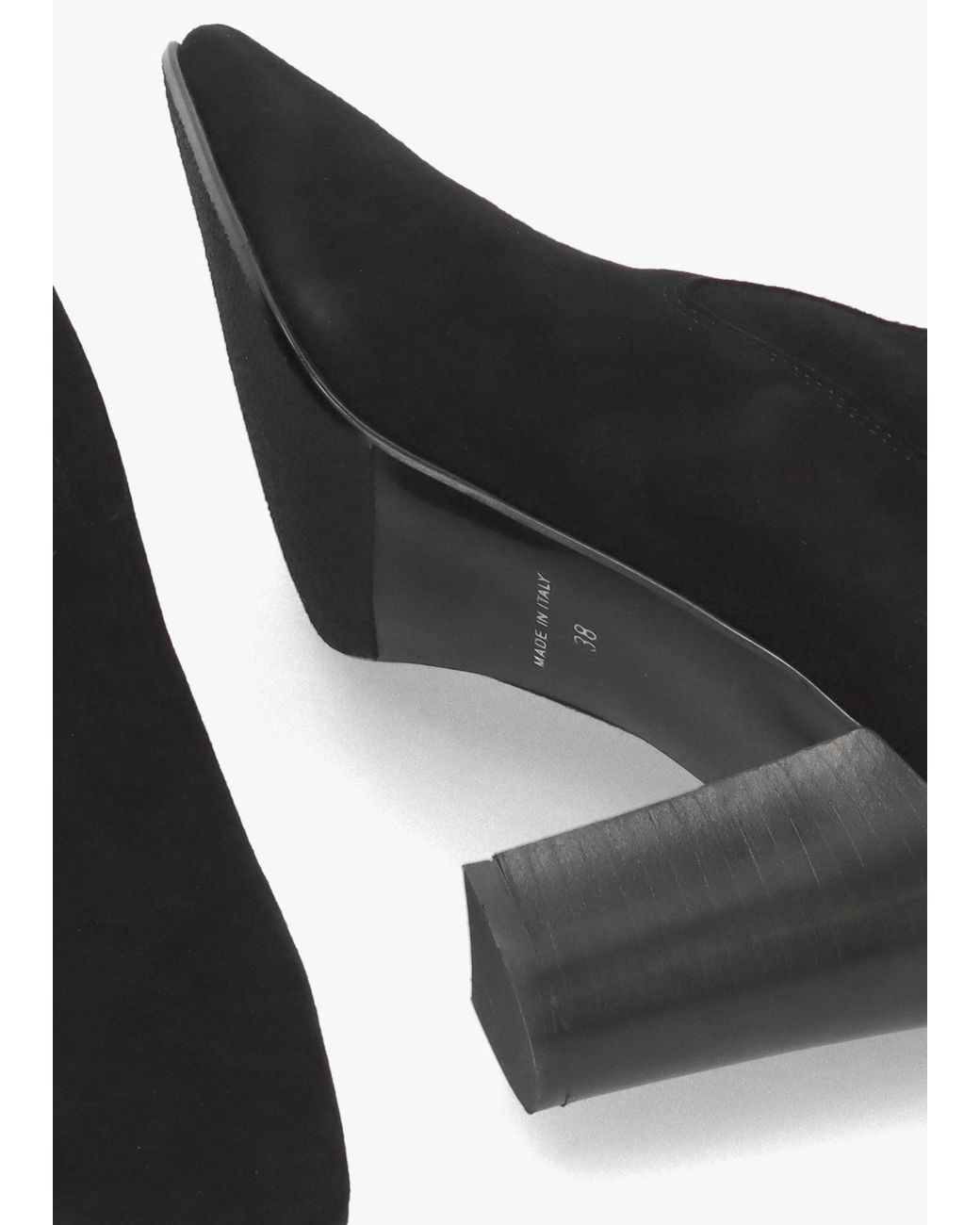 Daniel Black Block Heel Knee Boots