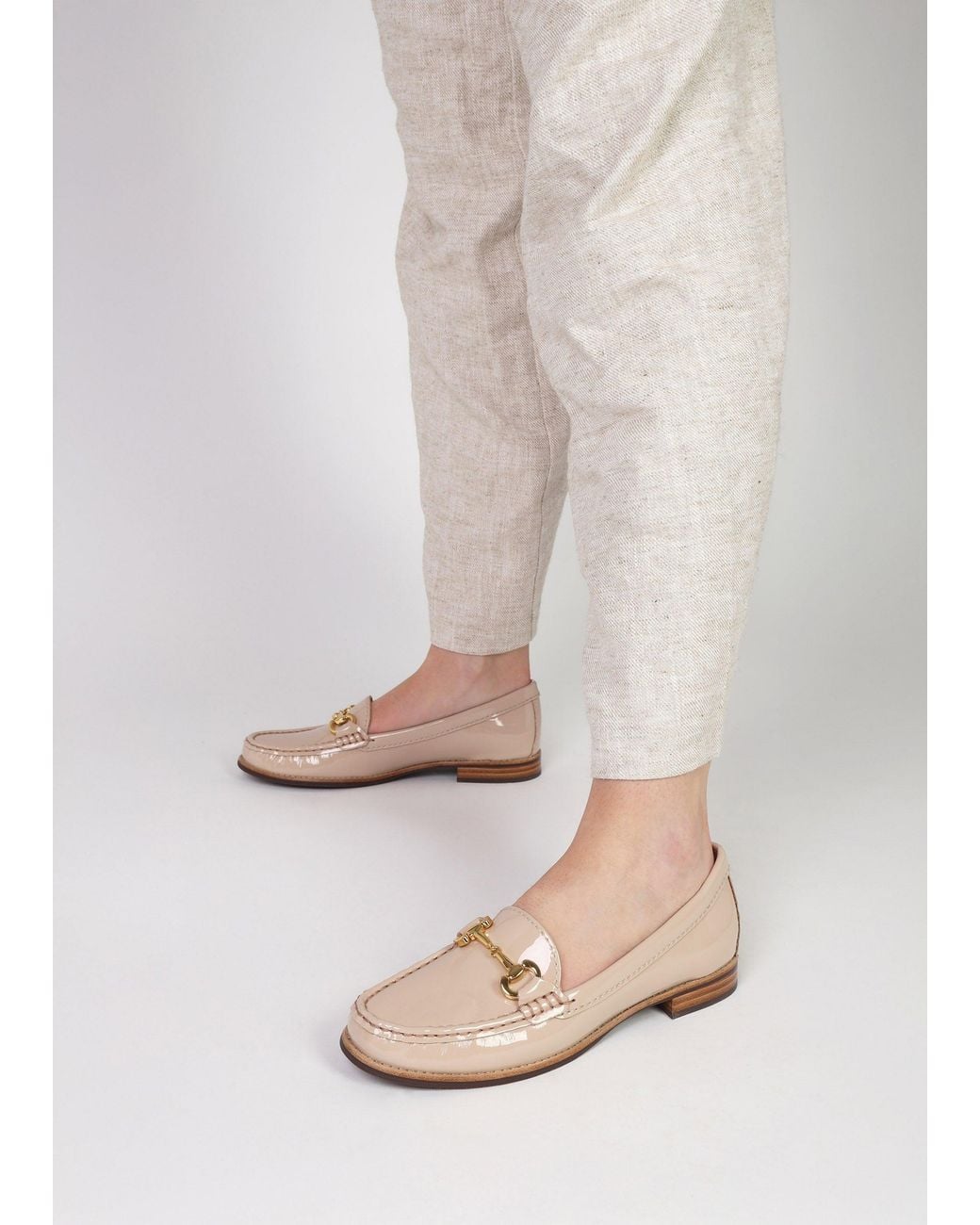 Daniel Natural Galtro Leather Snaffle Loafers