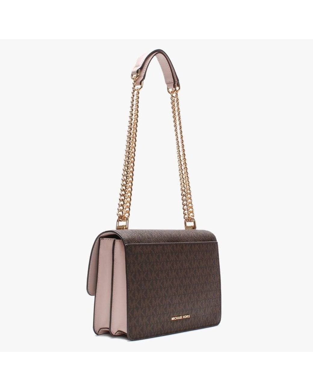 Michael Kors Bedford Medium Pebbled Soft Pink Leather Tote Handbag Purse  New | eBay