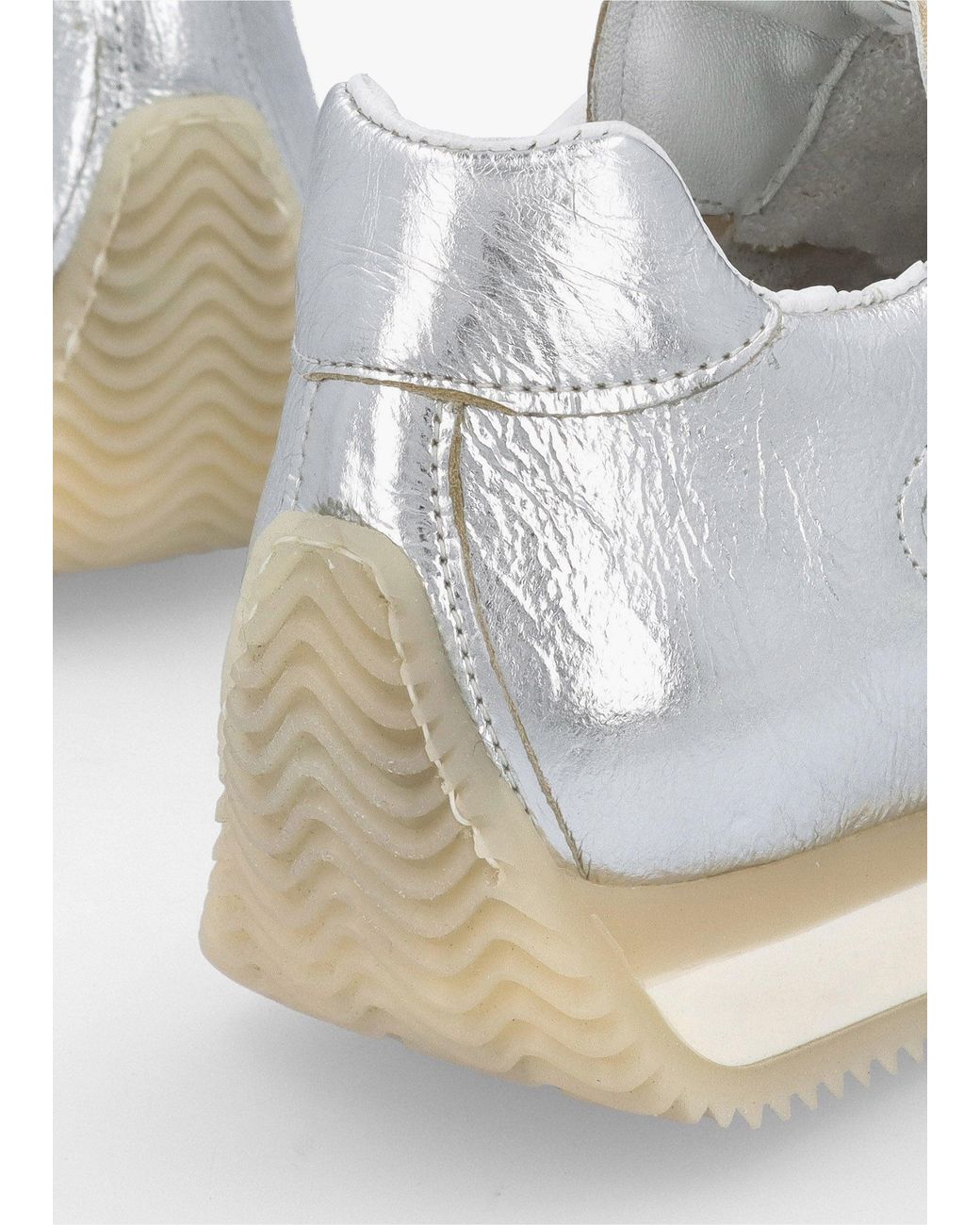 Daniel White Mated Perforated Runner Trainers