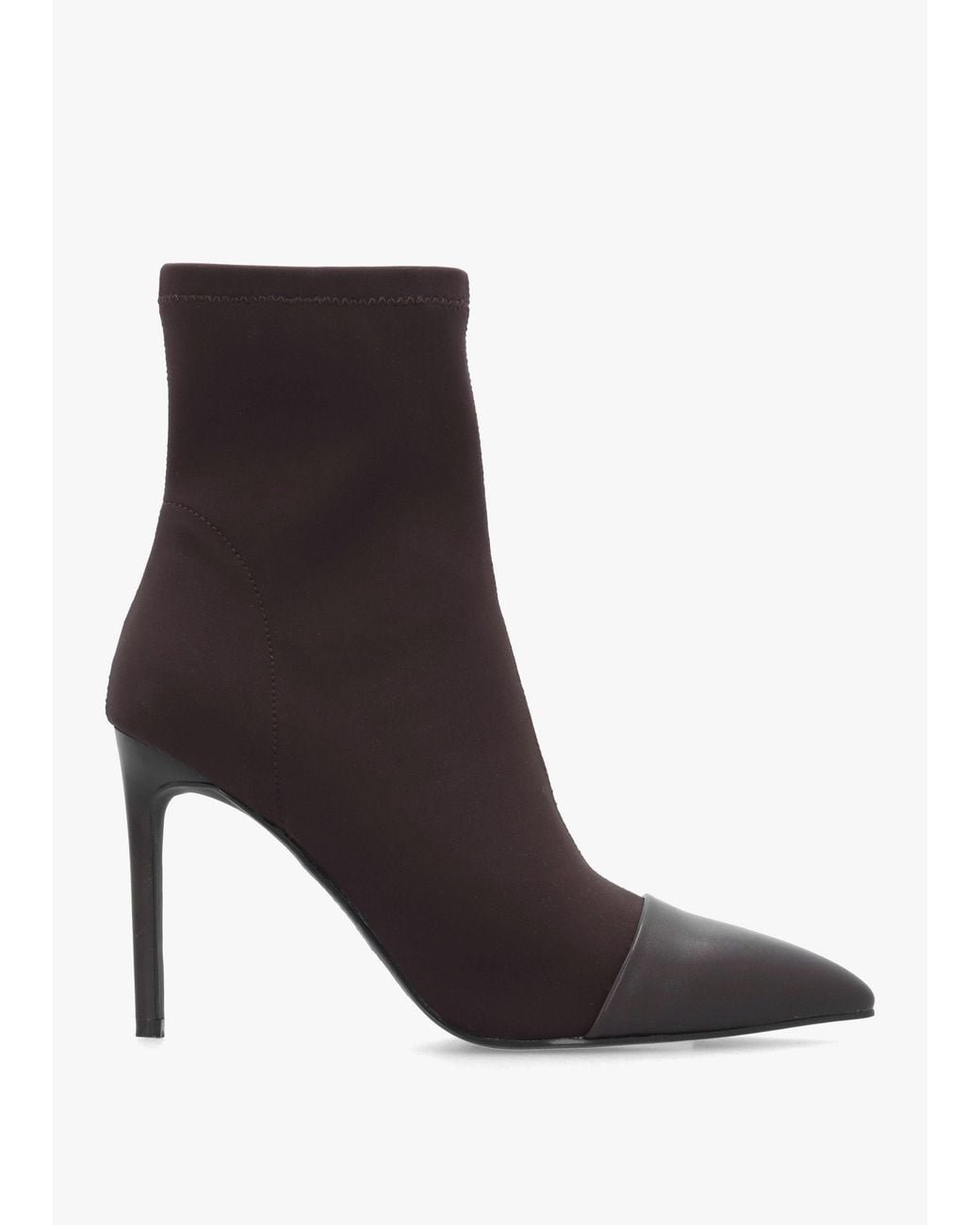 Daniel Black Rare Stretch Heeled Ankle Sock Boots