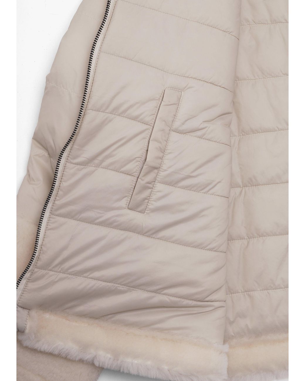 Oakwood Natural Orma Cream Wool & Nylon Jacket