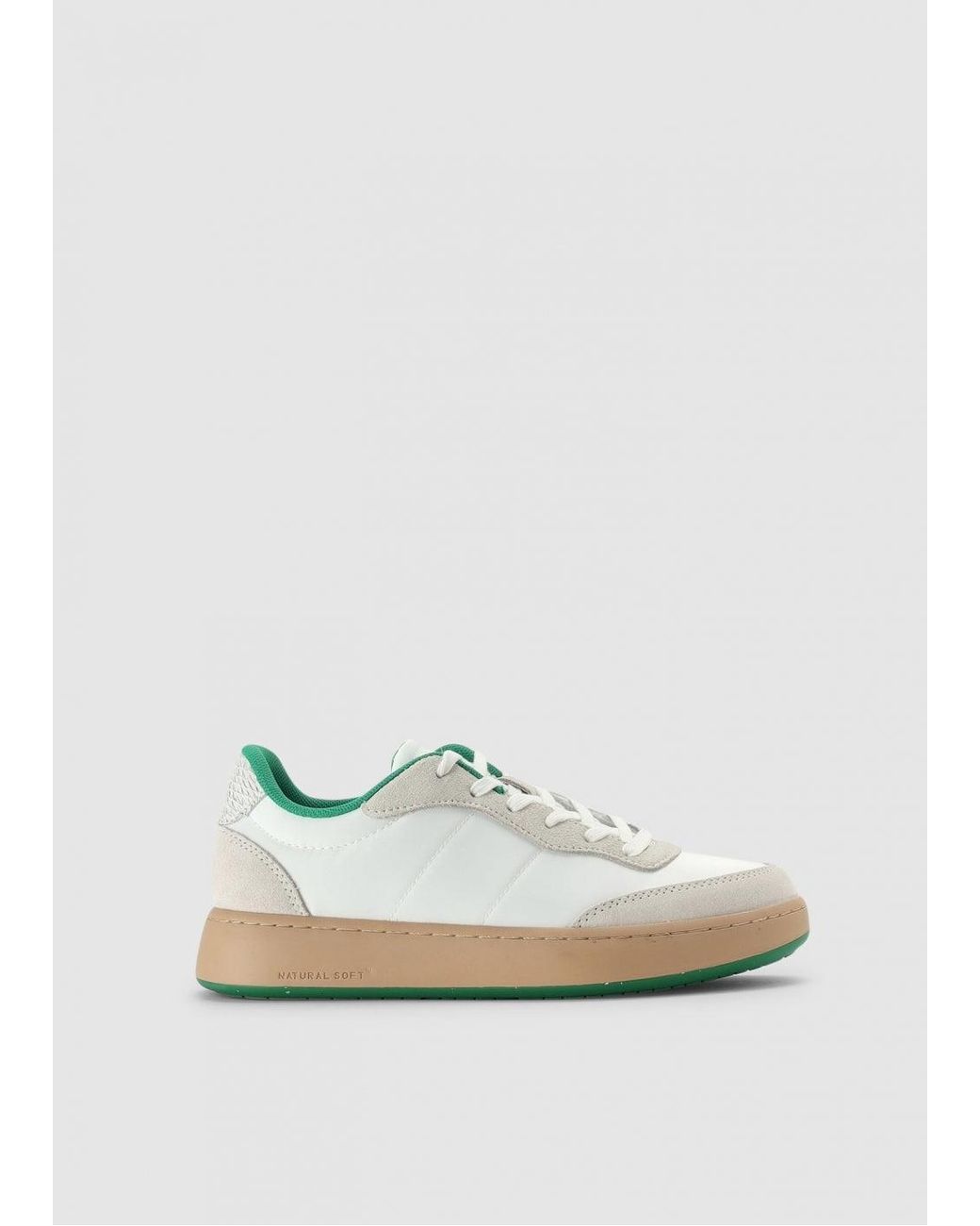 Woden White May & Basil Nylon Trainers