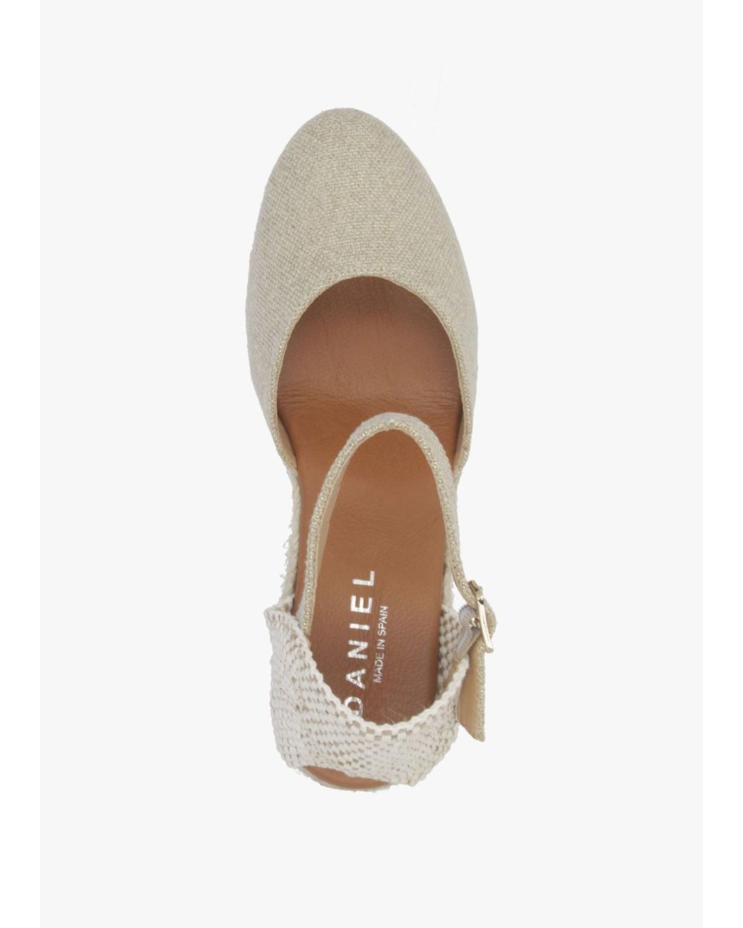 Daniel White Jassy Textile Mid Wedge Espadrilles
