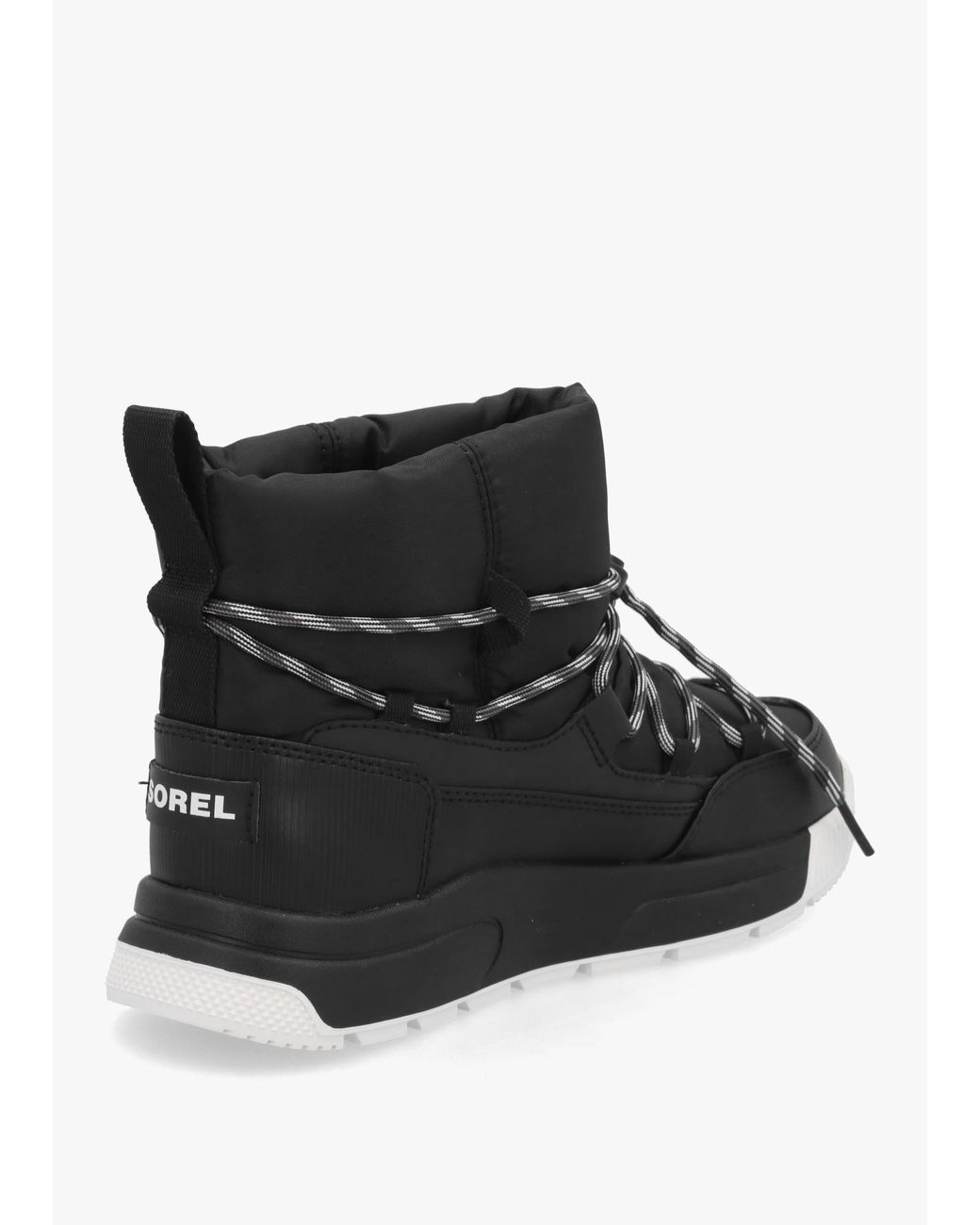 Sorel Black Whitney Iii Slip-On Waterproof Boots