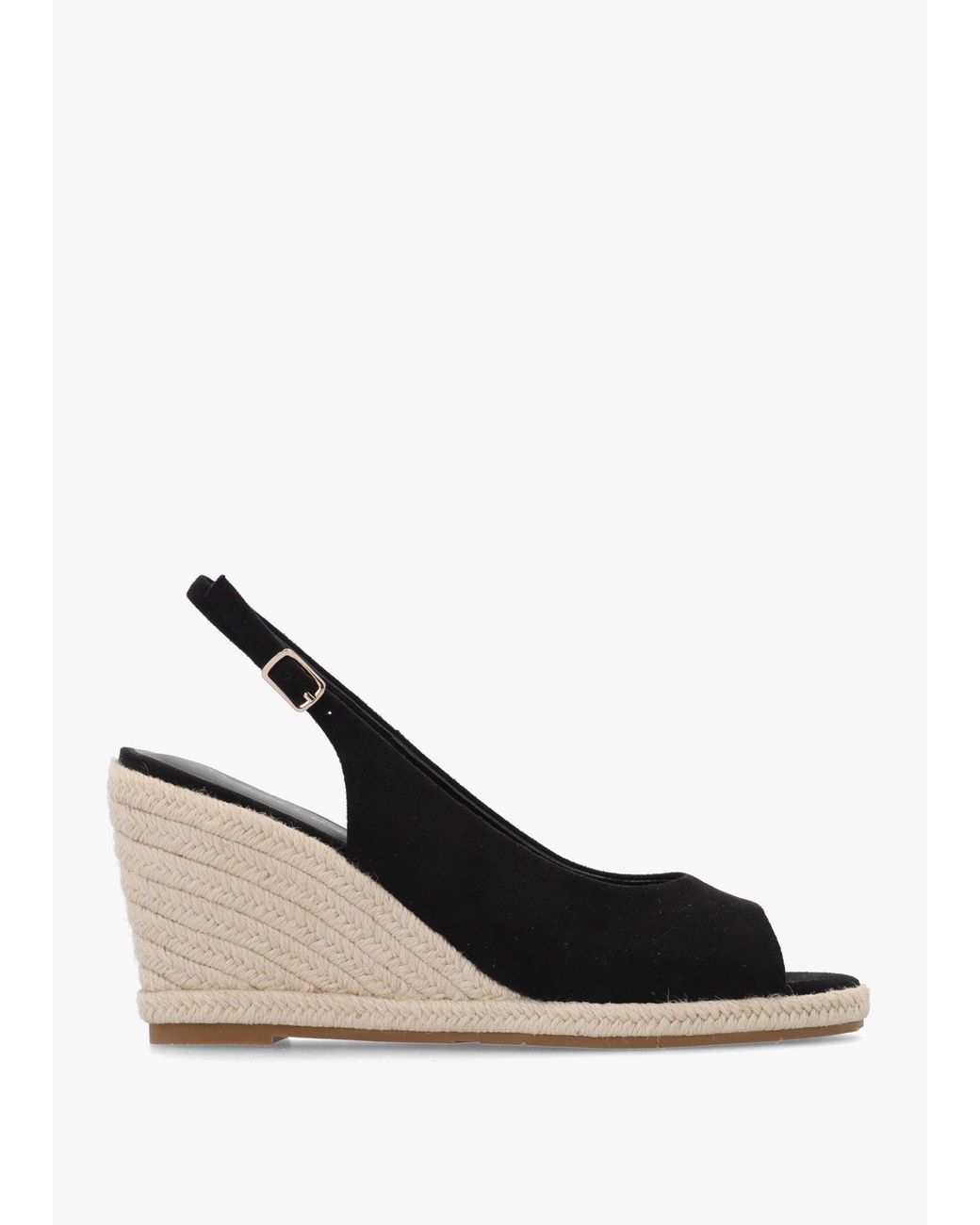 Daniel Natural Ruby Sling Back Espadrille Wedge Sandals
