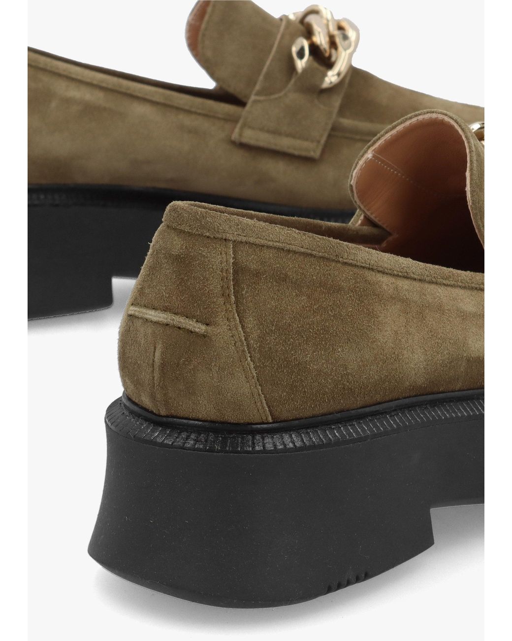 Daniel Multicolor Chunky Link Chain Loafers