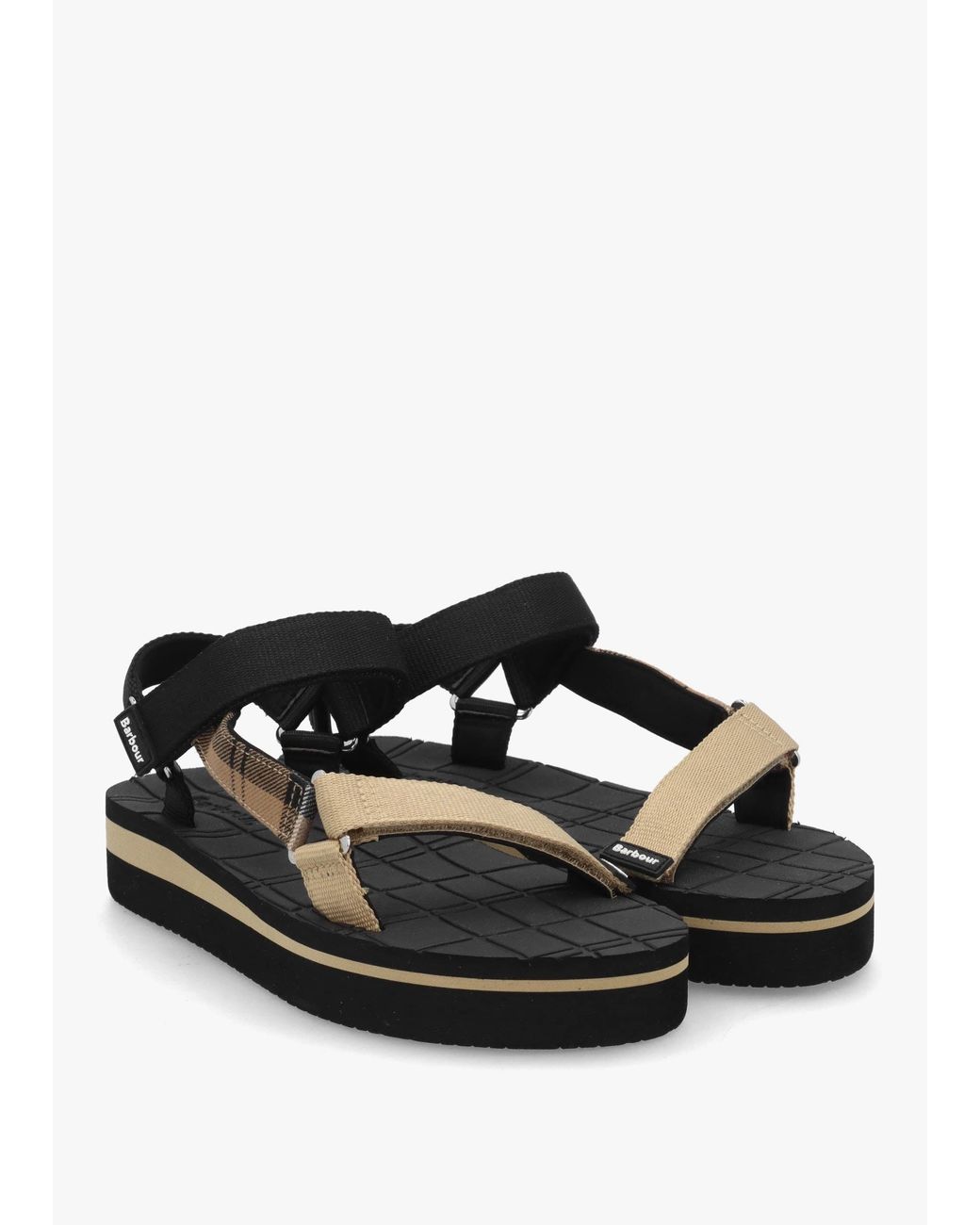 Barbour Black Mila Sandals