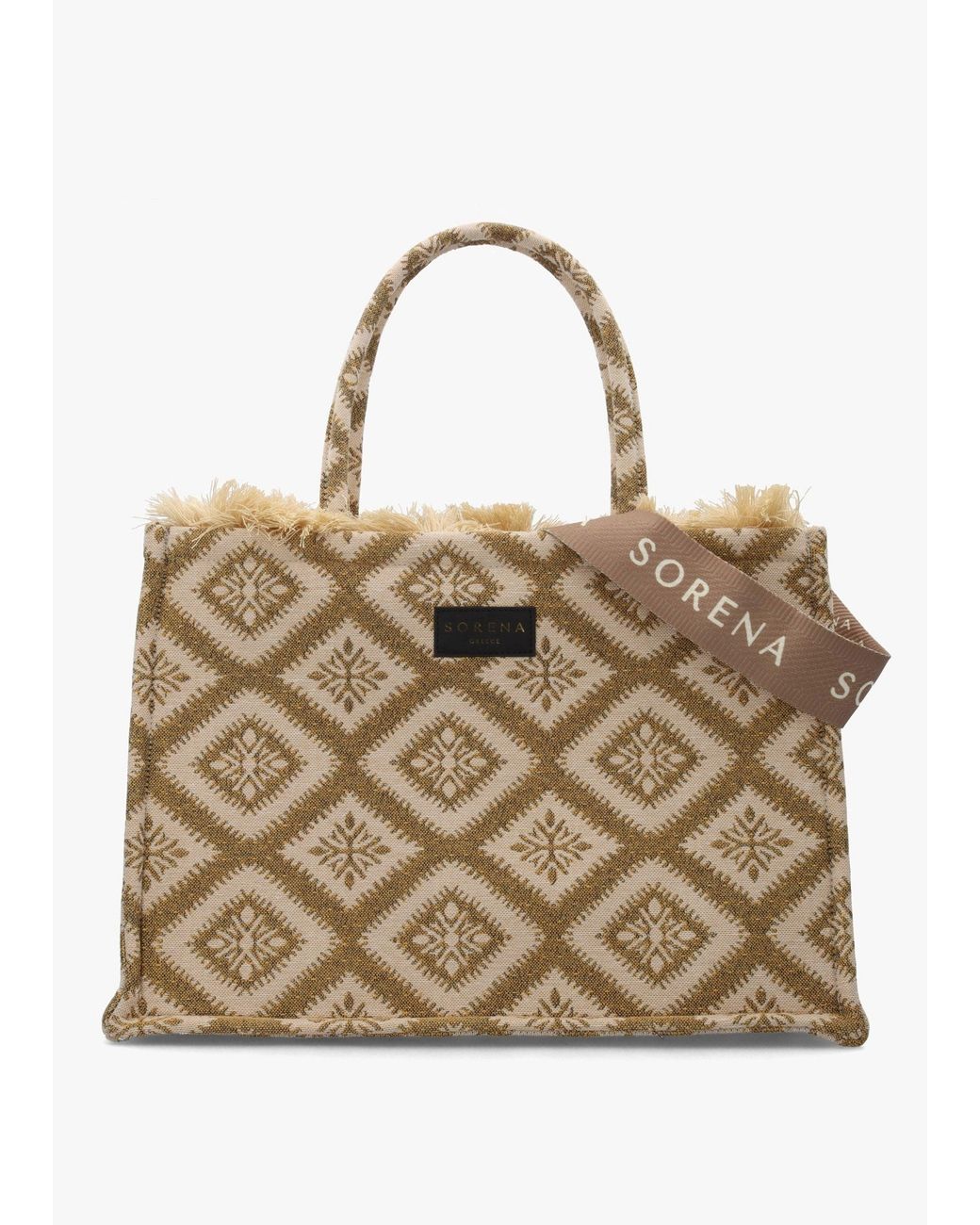 Sorena Metallic One-Of-A-Kind Arhontissa Multicoloured Tote Bag