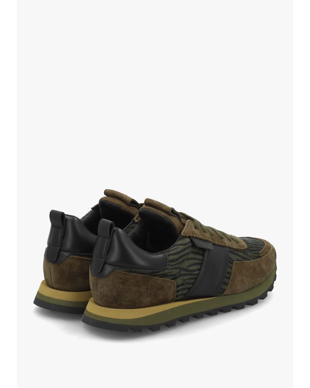 Daniel Green Aimie & Pony Hair Runner Trainers