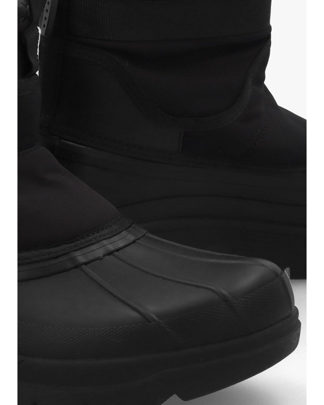 Barbour Black Braybourn Duck Wellington Boots