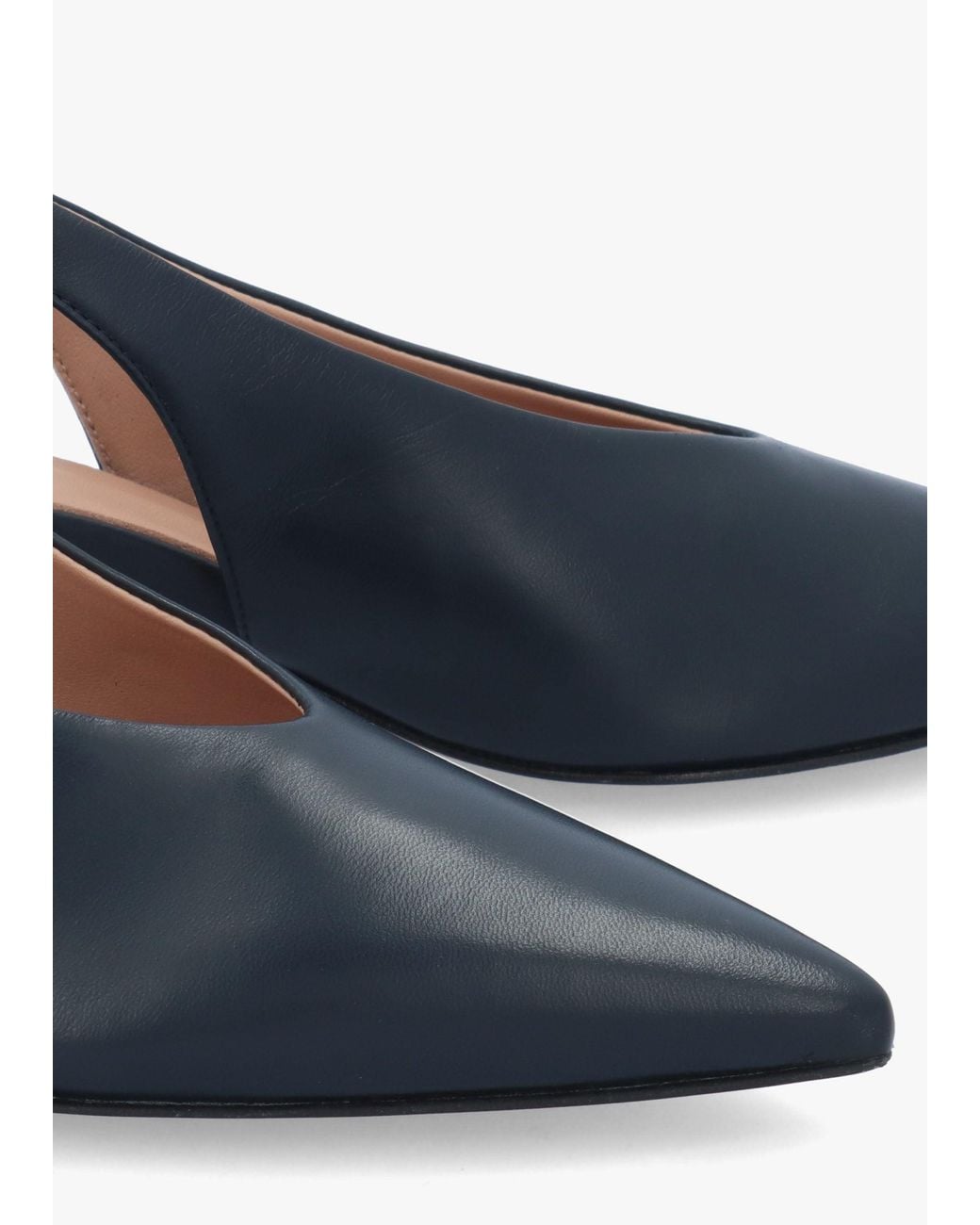 Daniel Blue Siamma Kitten Heel Sling Backs