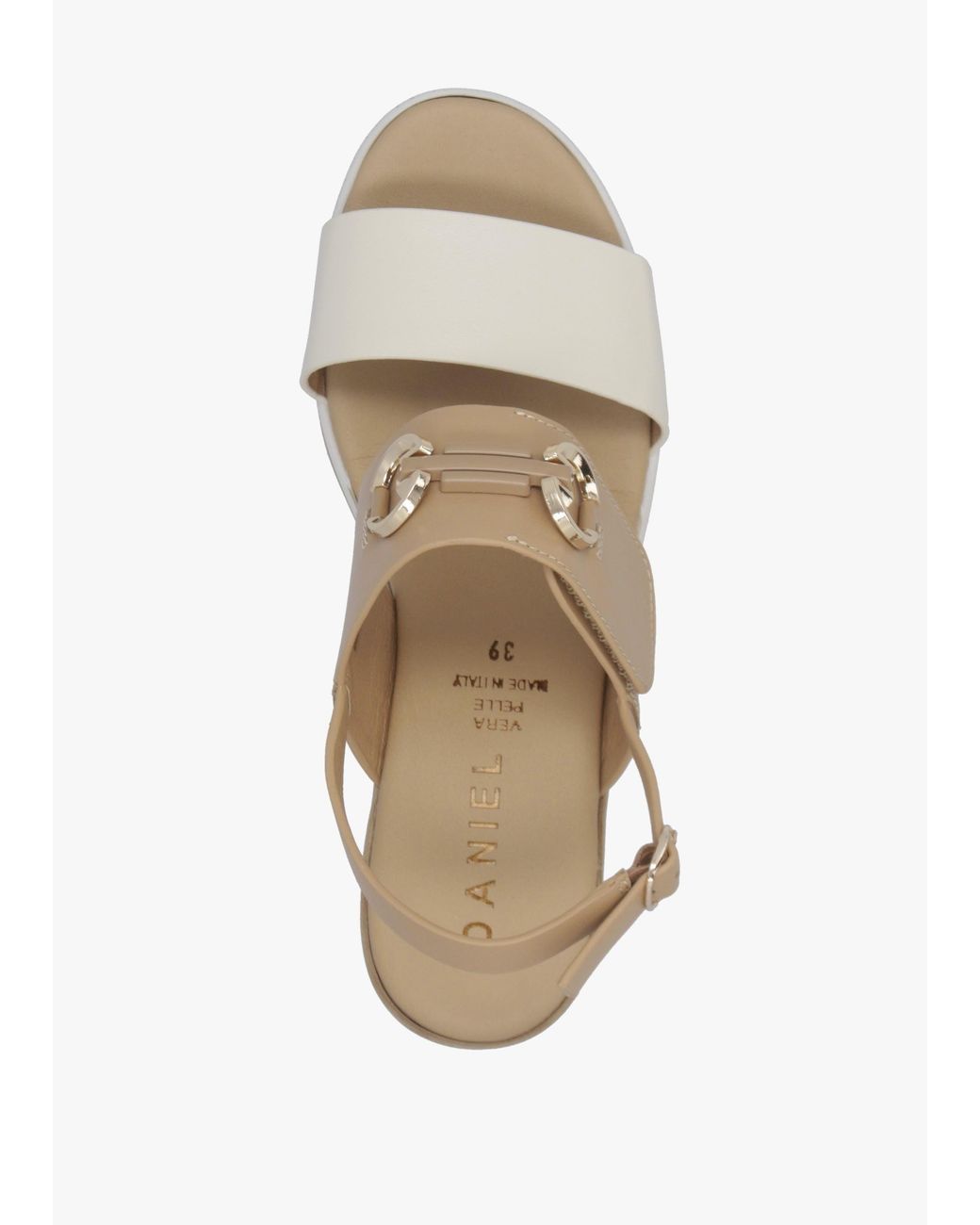 Daniel White Rovell Snaffle Low Wedge Sandals