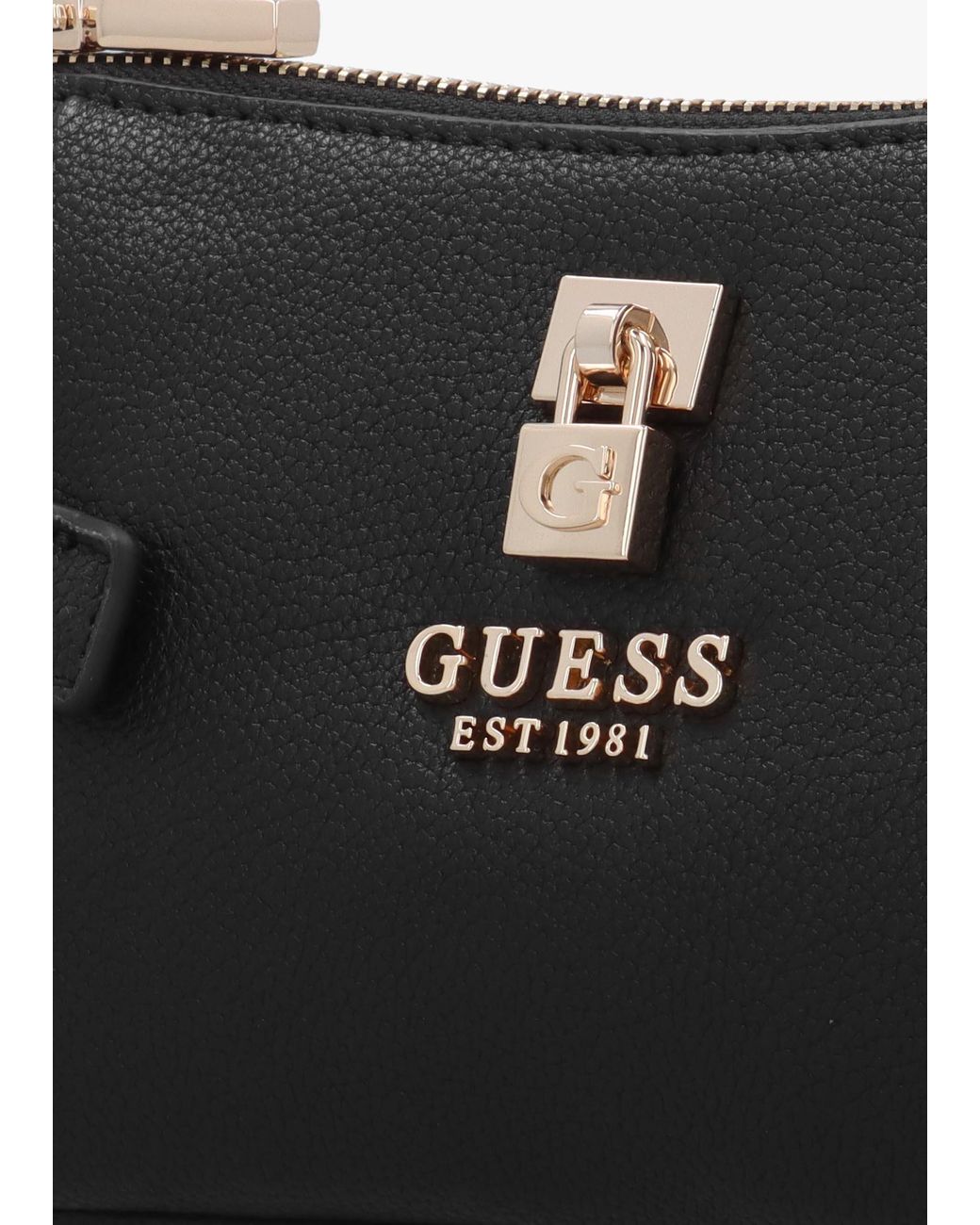 Guess Black Yesba Mini Mini Top Zip Cross-Body Bag