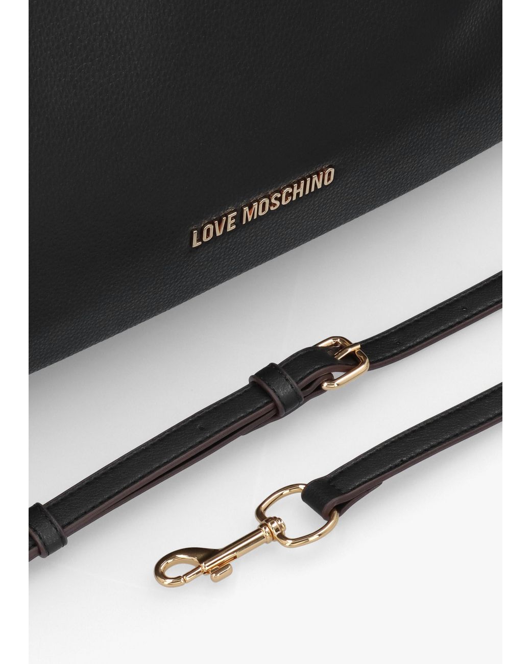 Love Moschino Black Shoulder Shopper Bag