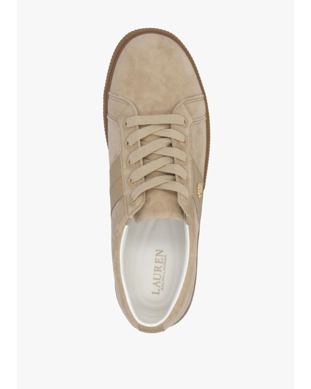 Ralph Lauren White Rl Janson Ii Low Top