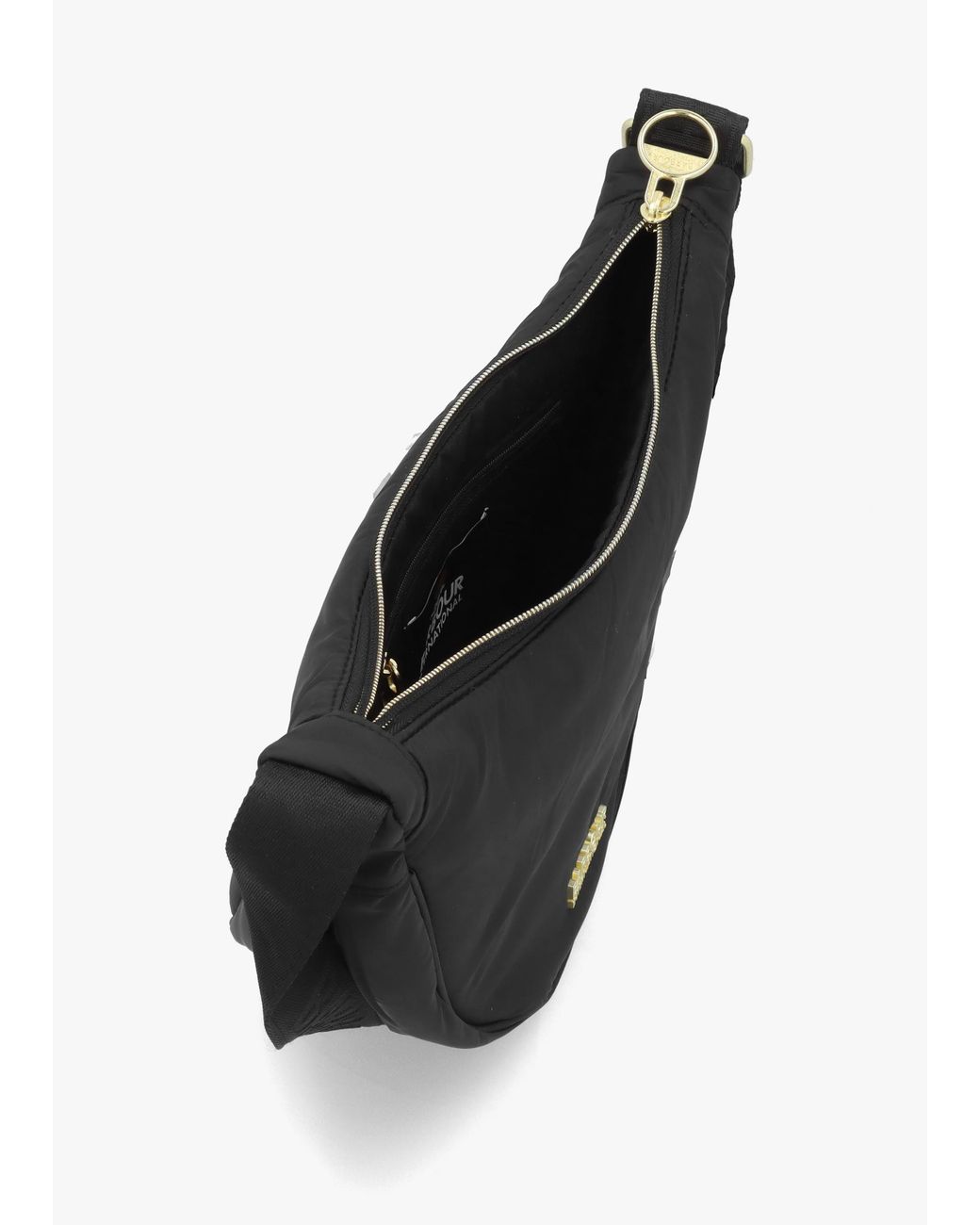 Barbour Black Monaco Sling Cross-Body Bag