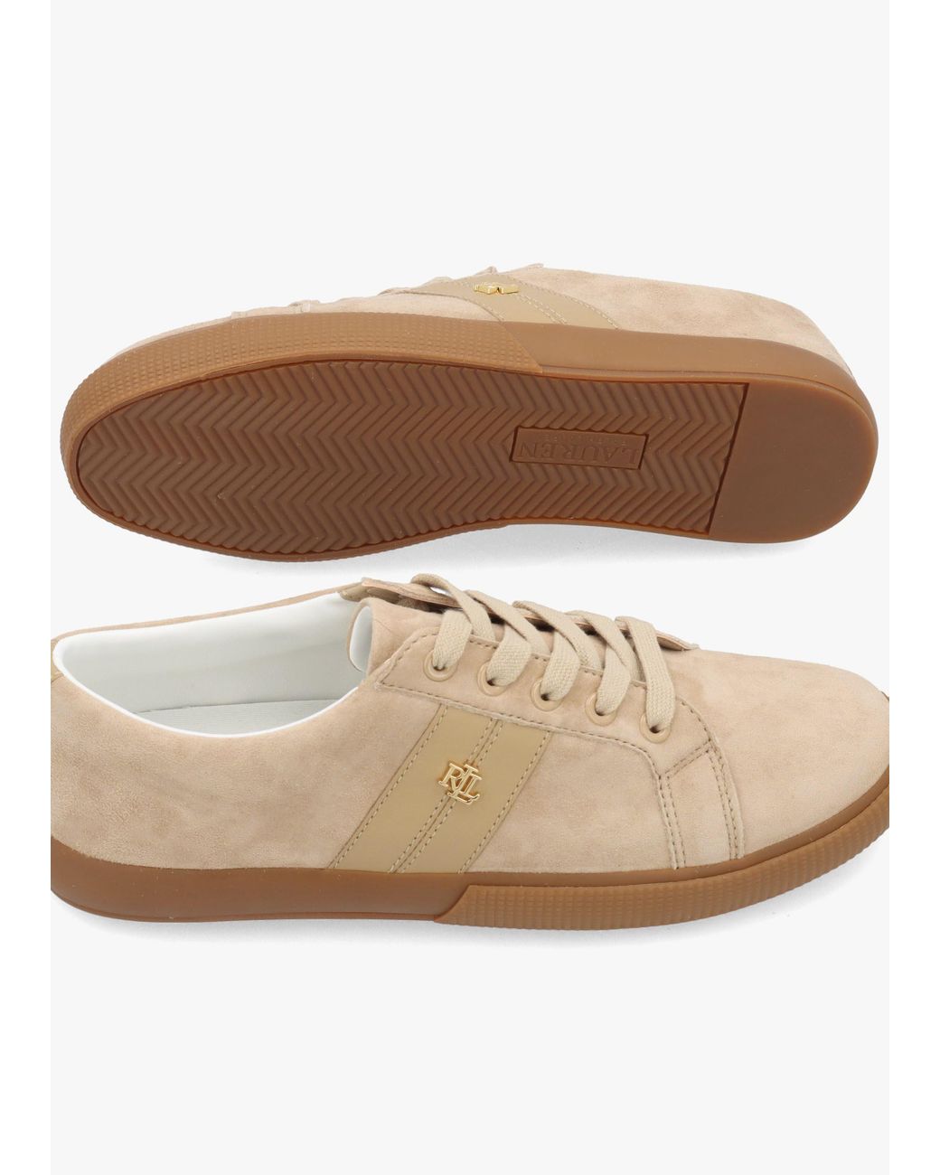 Ralph Lauren White Rl Janson Ii Low Top