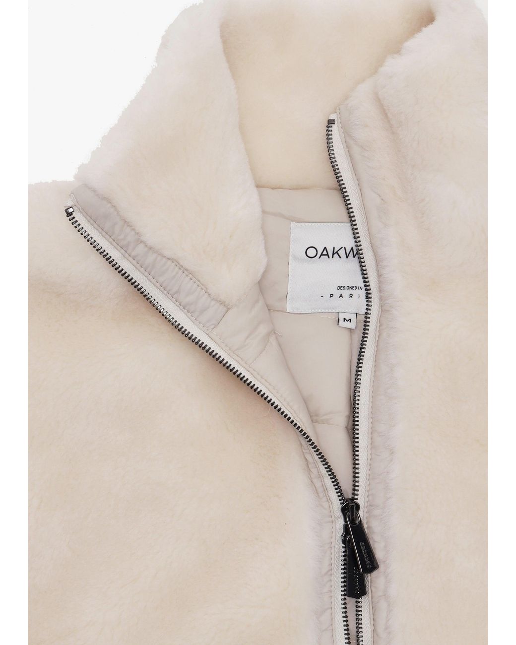 Oakwood Natural Orma Cream Wool & Nylon Jacket