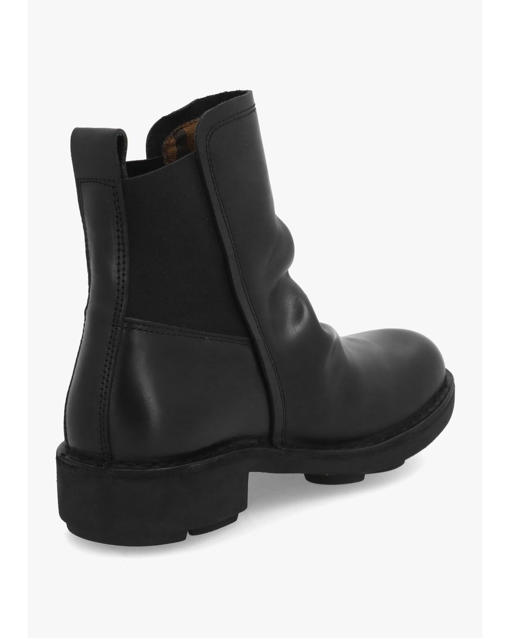 Fly London Black Noux Chelsea Boots