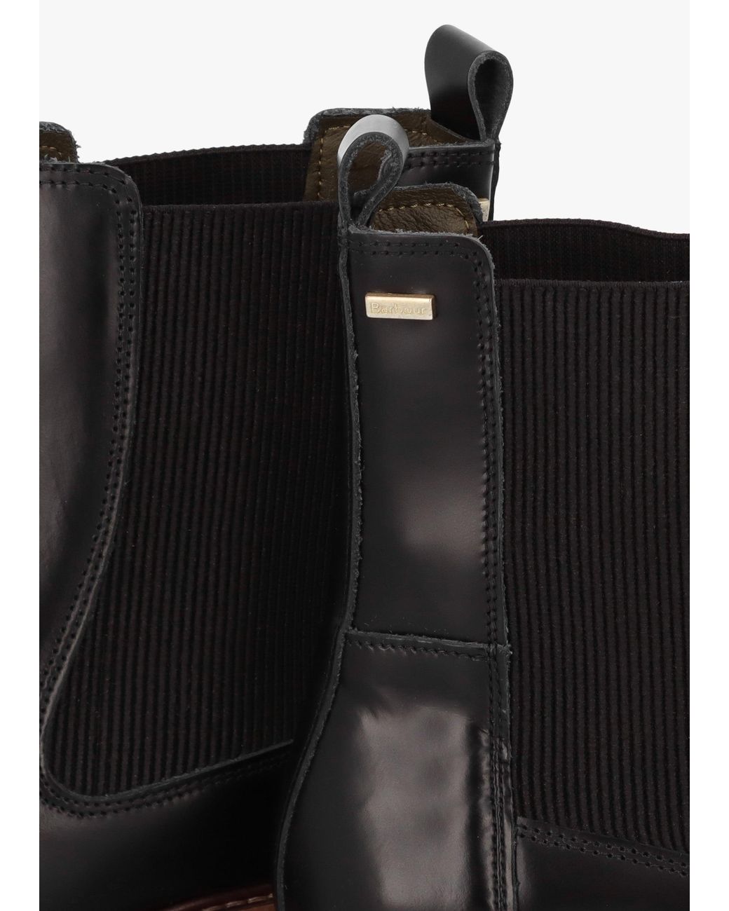 Barbour Black Harmby Chelsea Boots