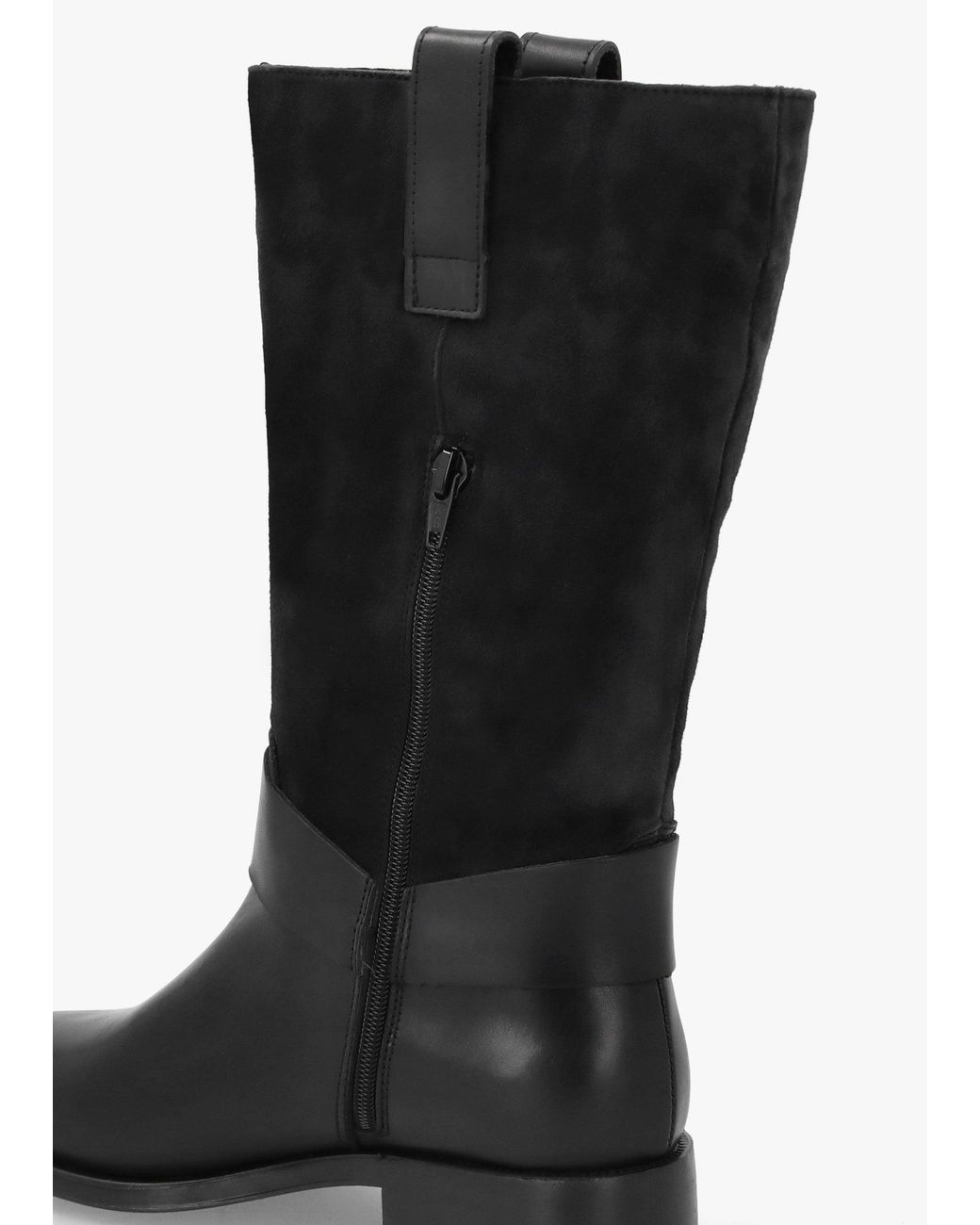 Alpe Black Affix & Suede Calf Boots