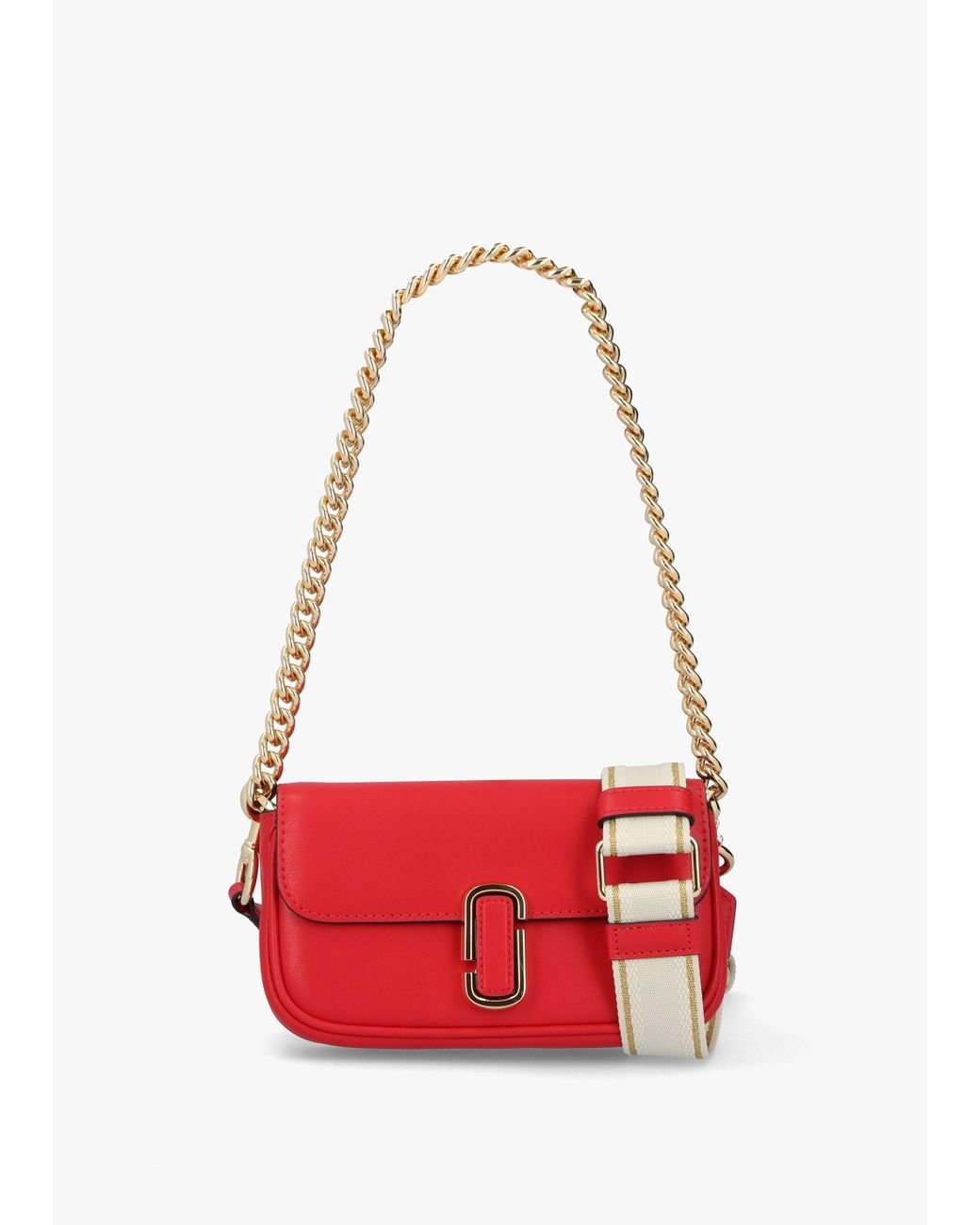 ★TOUT Y EST★ Shoulder Bag Art Mini TRUE RED KJABT03TR/R marc-jacobs-Red-leather-The-J-