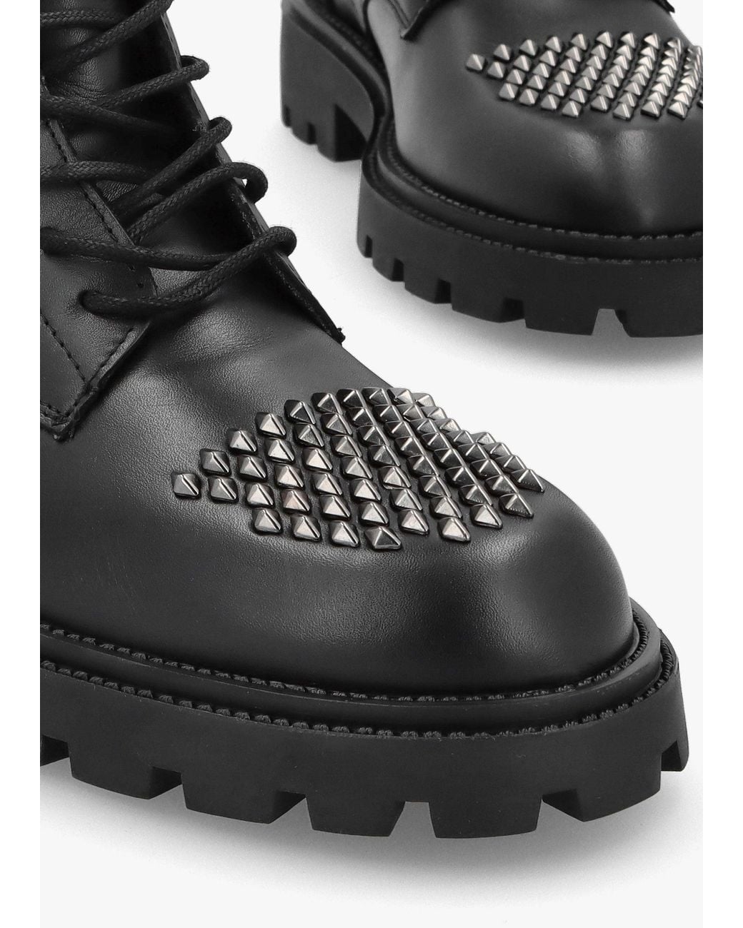 Alpe Black Abode Embellished Ankle Boots