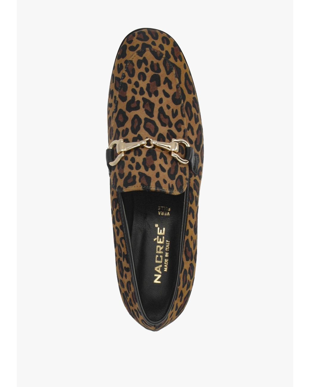 Daniel White Loafie Leopard Snaffle Loafers