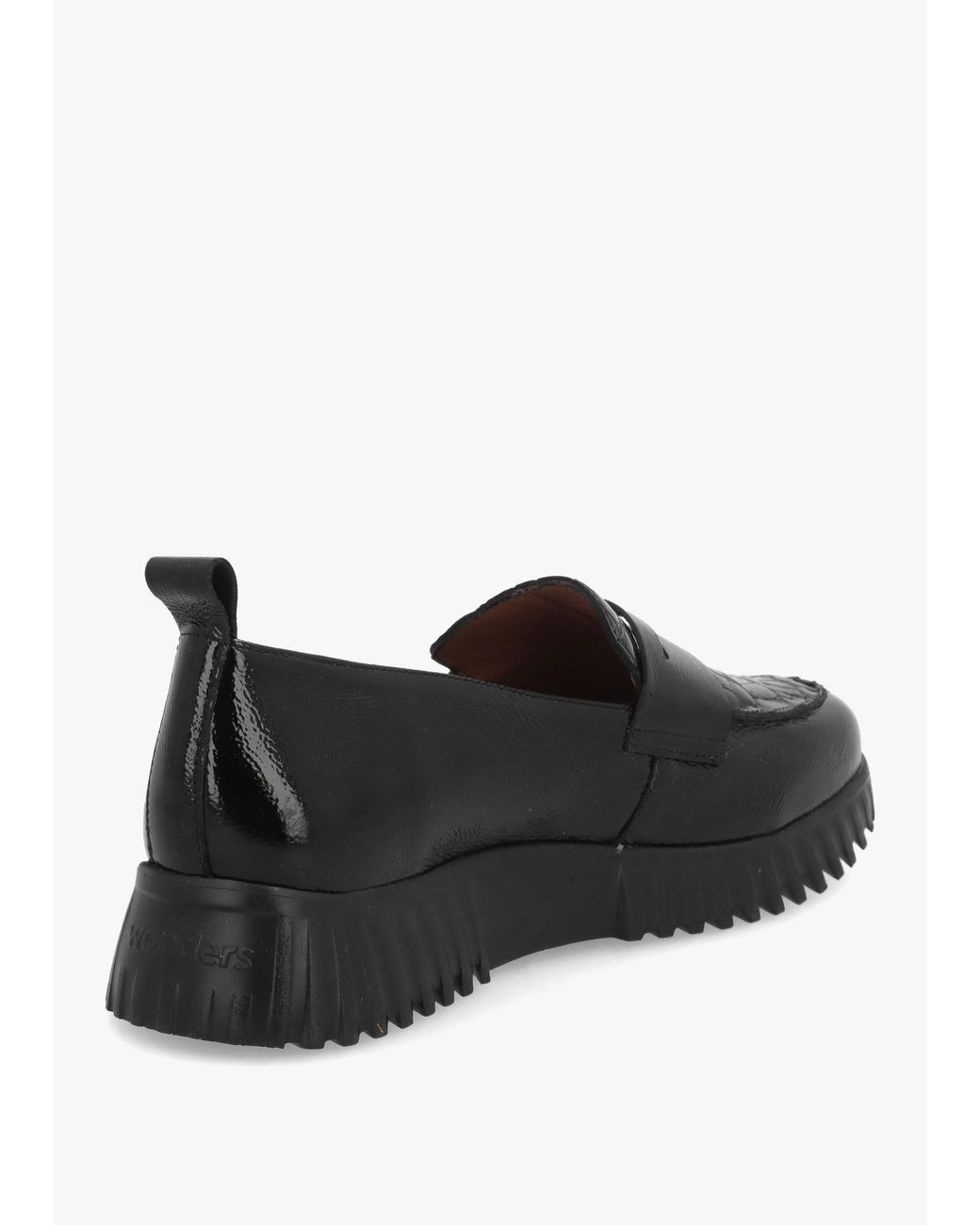 Wonders Black Flexfly 20 Loafers