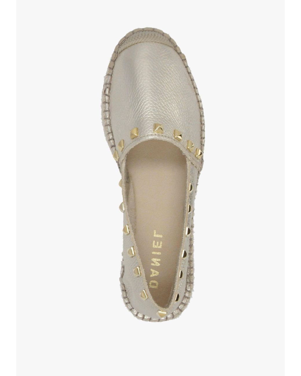 Daniel Natural Infinite Studded Espadrilles