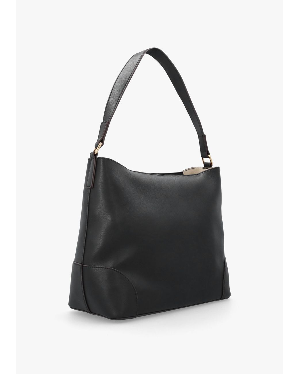 Love Moschino Black Recycled Leather Shopper Bag