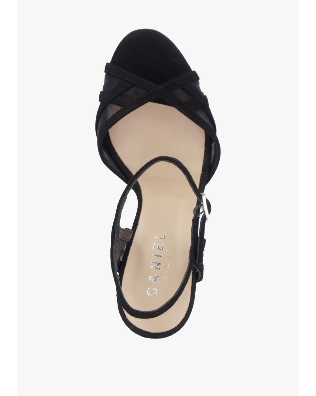 Daniel Black Avermesh Platform Heeled Sandals